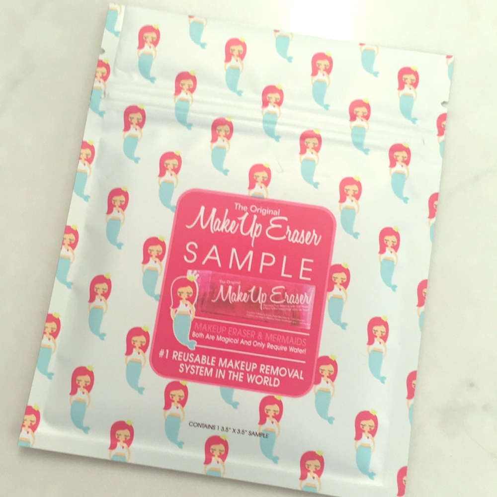 The Makeup Eraser Sample Size, Mermaid 🧜‍♀️!!